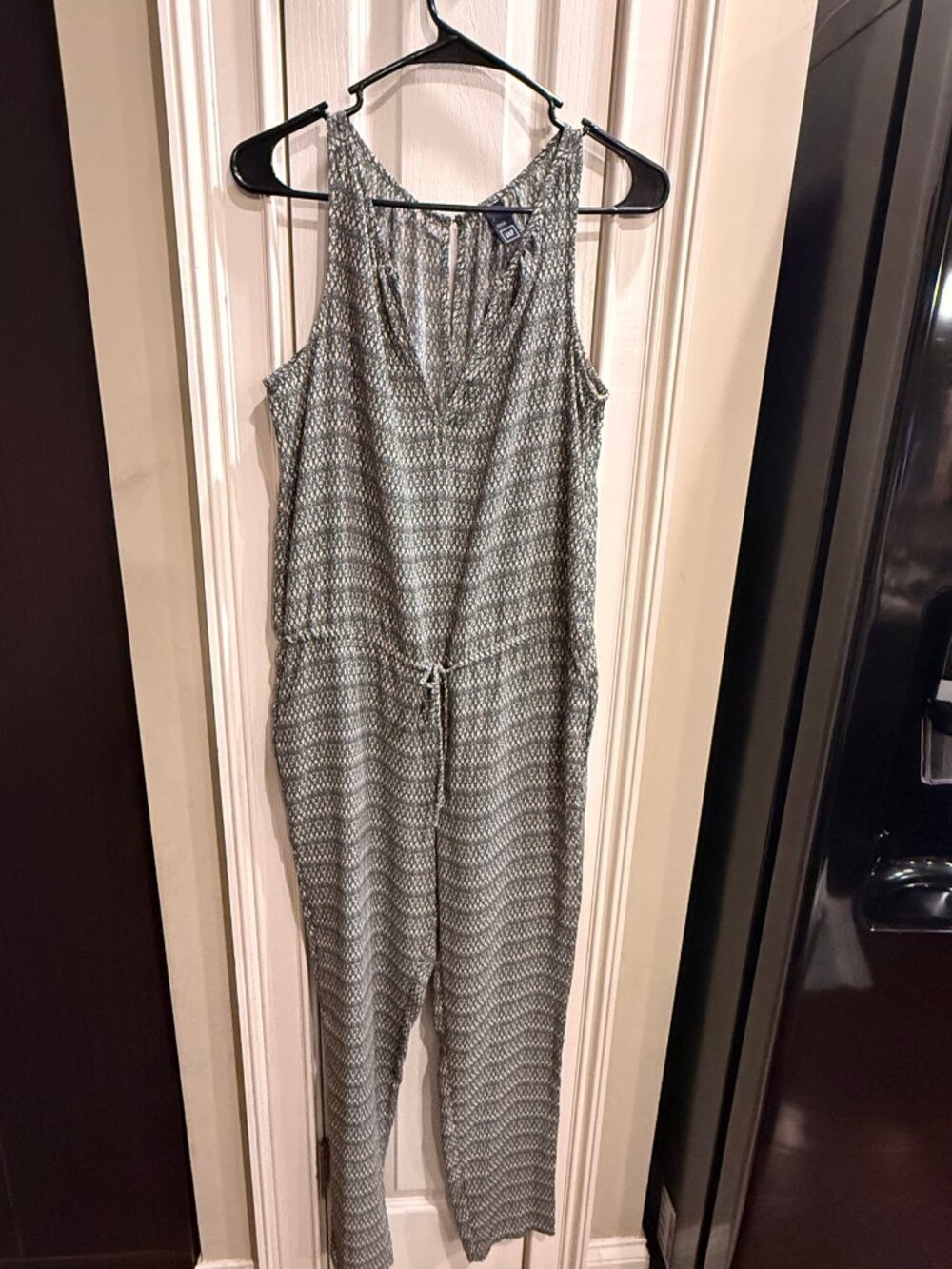 GAP jumpsuit S ikat print NWOT